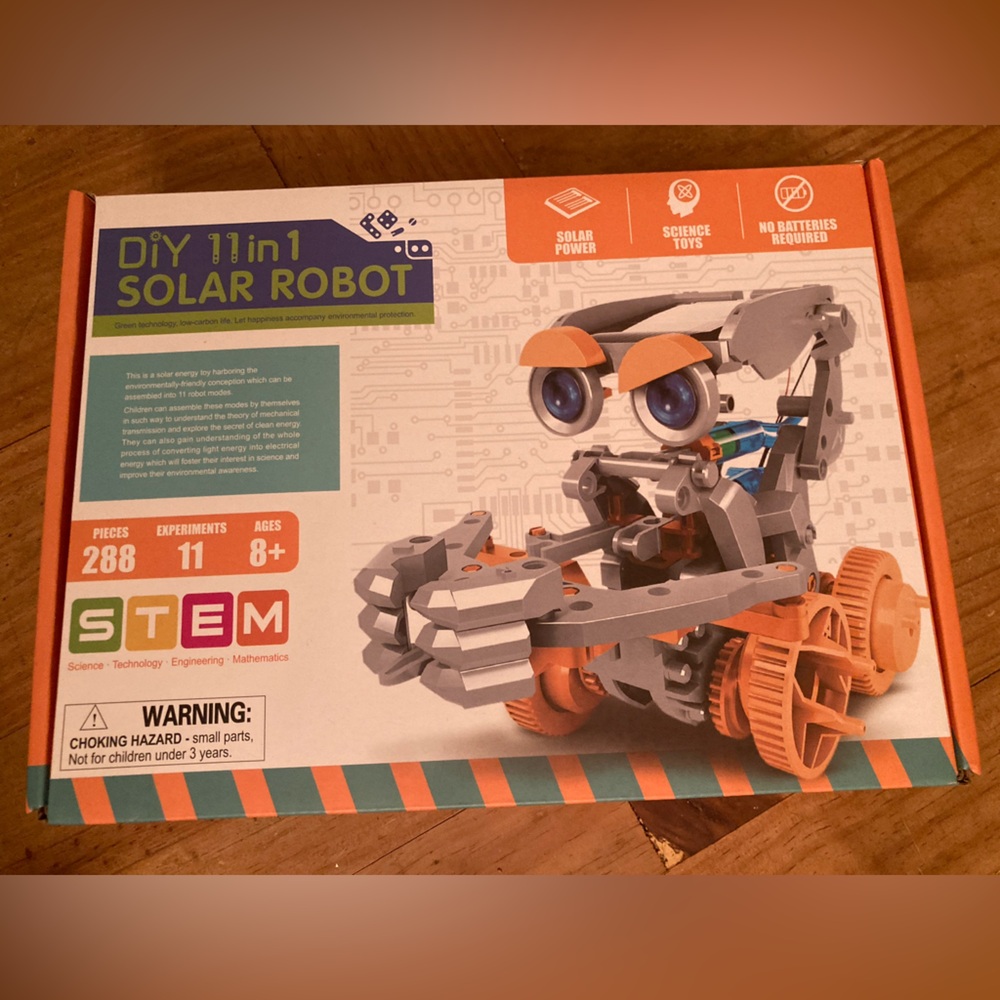 NEW Game - DIY 11 in 1 Solar Robot.